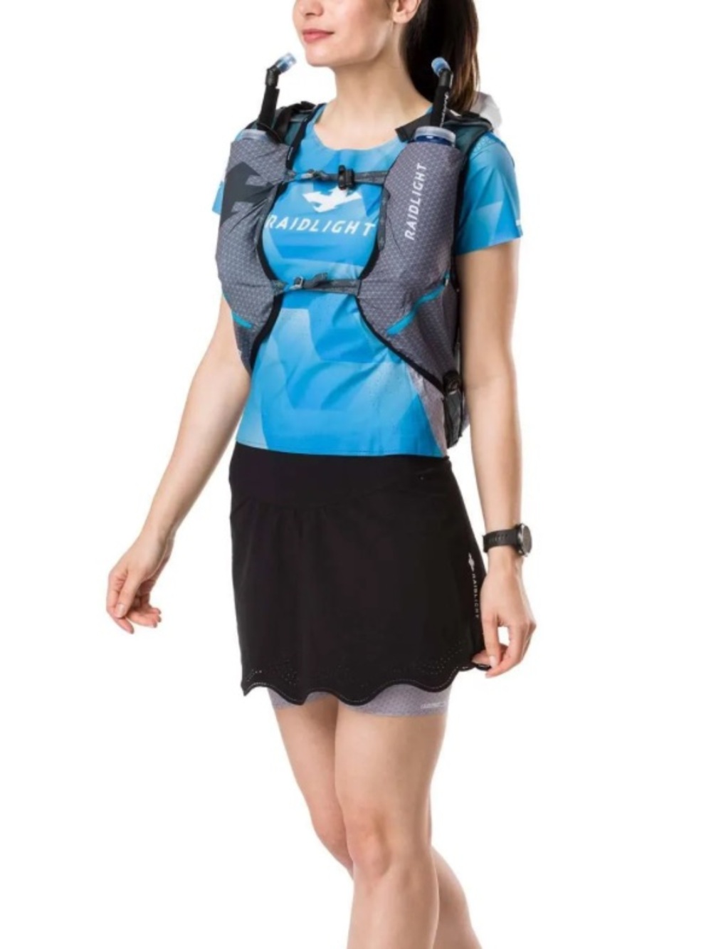 Raidlight Revolutiv 24L Vest MIF Running Vest in Dark Grey/Light Grey - Size M - Picture 11 of 14